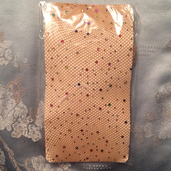 Beautiful Sparkling Rainbow Rhinestone Pantyhose - Picture 3 of 4